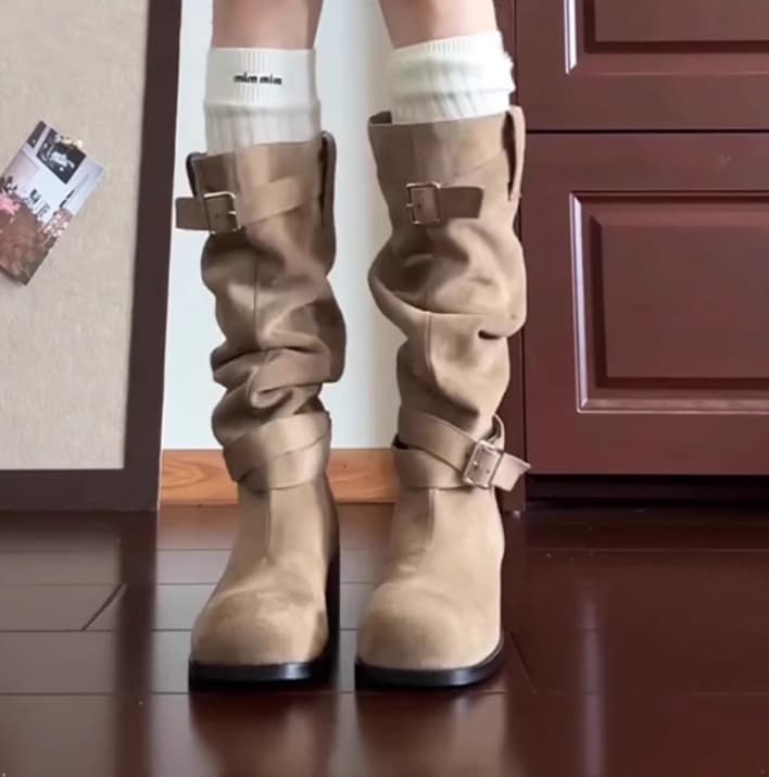 厚底 ブーツ レトロクラシック フォルムブーツ